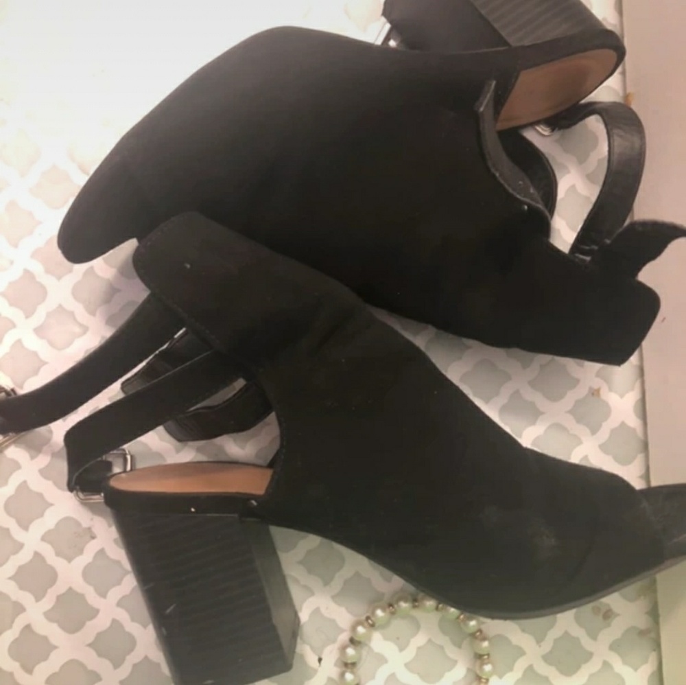 Black booties